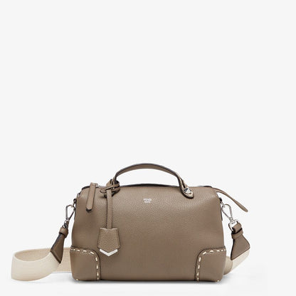 Fendi Full Grain Leather Boston Bag - photo 1