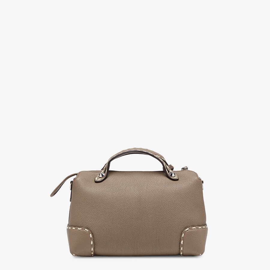 Fendi Full Grain Leather Boston Bag - photo 3