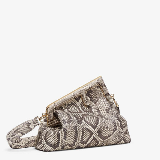 Fendi Medium Python Leather Bag - photo 1
