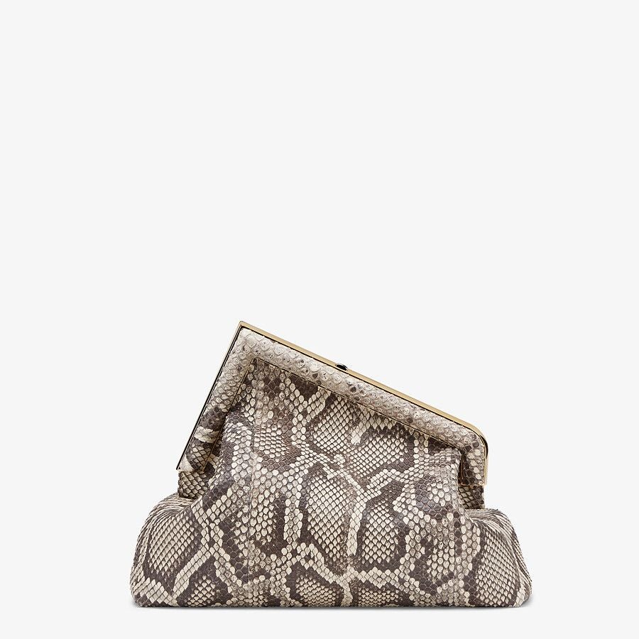 Fendi Medium Python Leather Bag - photo 3