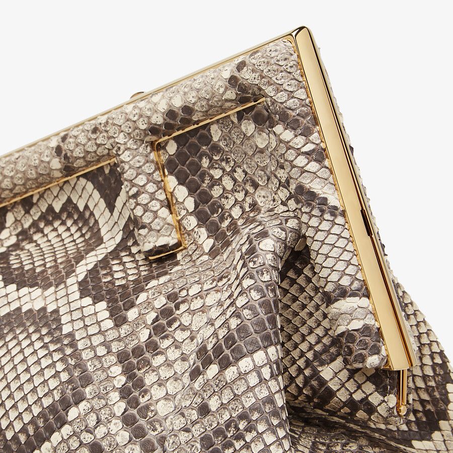 Fendi Medium Python Leather Bag - photo 5