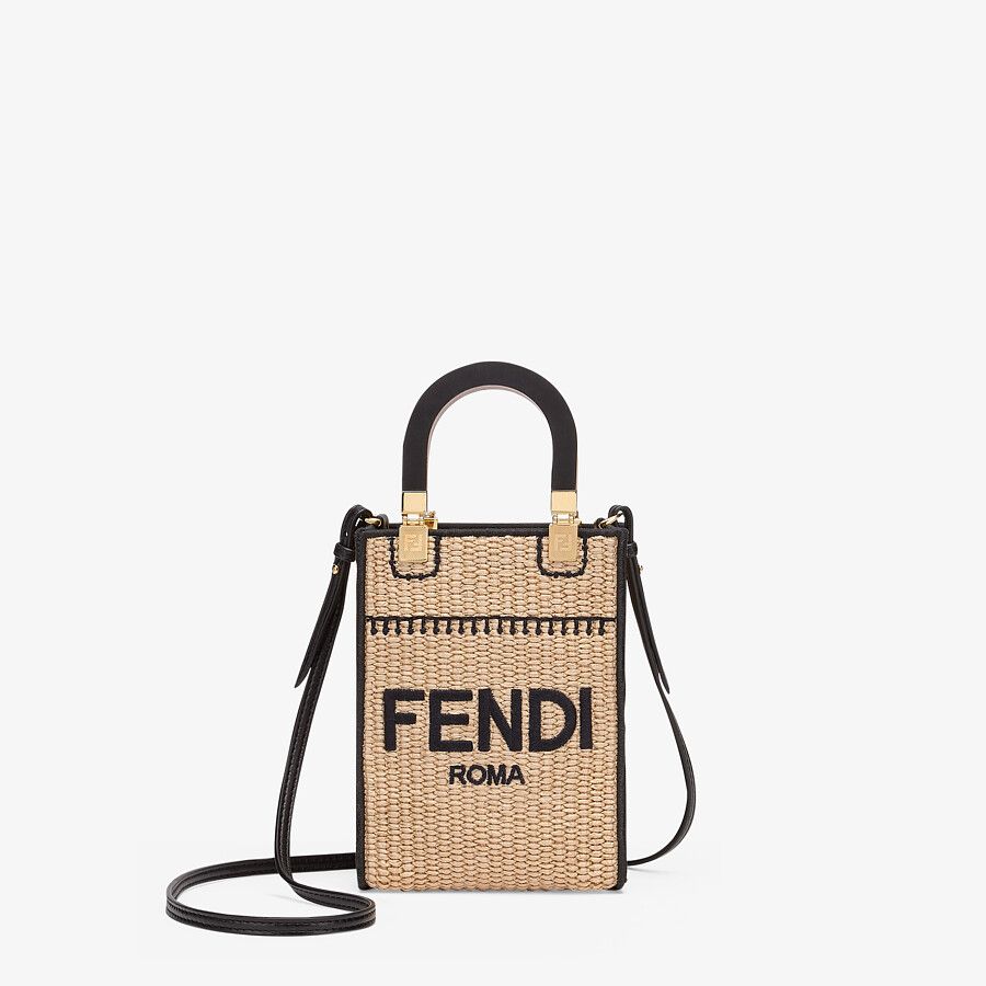 Fendi Braided Straw Mini-bag - photo 1