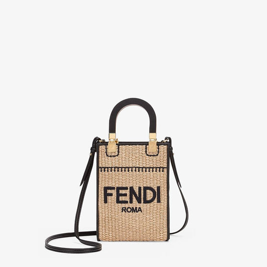 Fendi Braided Straw Mini-bag - photo 1