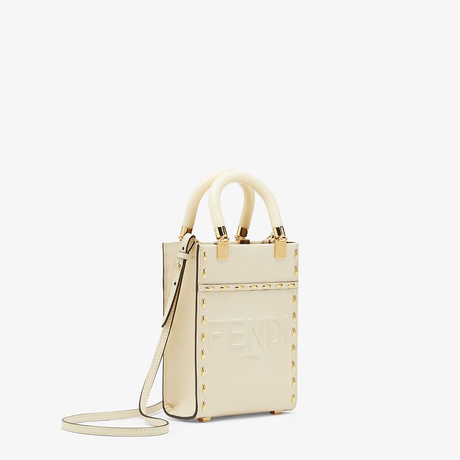 Fendi White Leather Mini Bag - photo 2