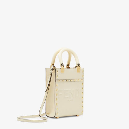 Fendi White Leather Mini Bag - photo 2