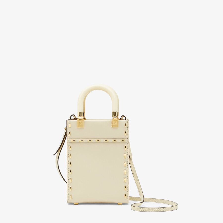 Fendi White Leather Mini Bag - photo 3