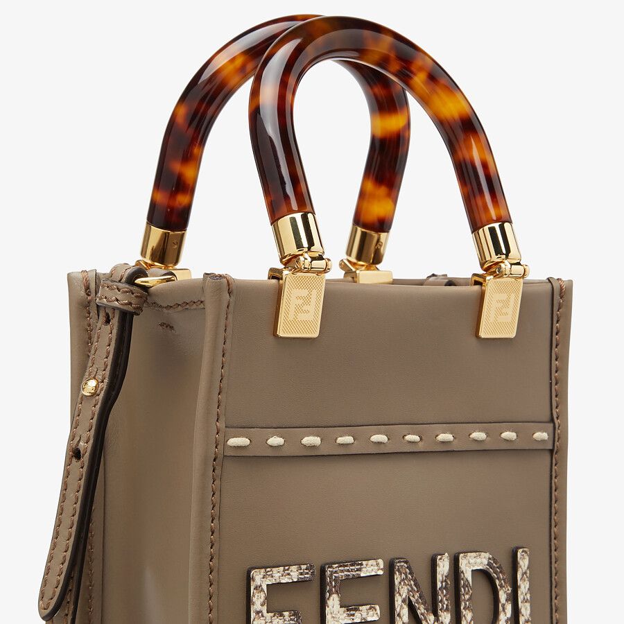 Fendi Leather and Elaphe Mini-bag - photo 5