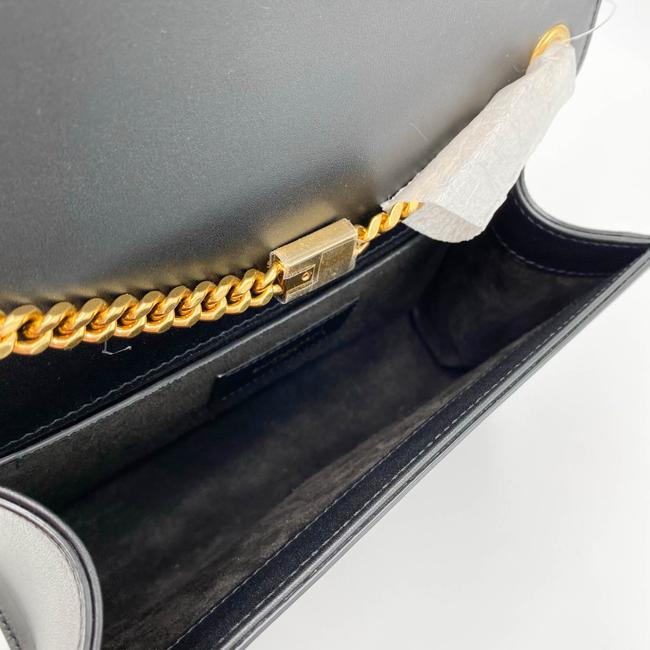 Saint Laurent Monogram Kate Small Smooth Calfskin Tassel On Chain Black Leather Shoulder Bag - image 9