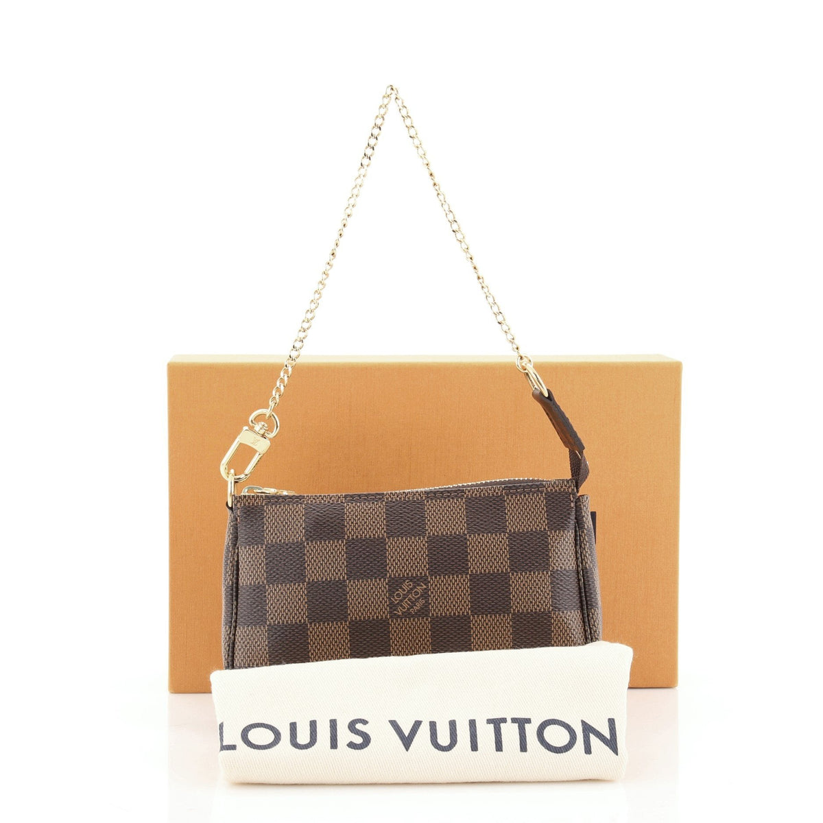 LV Mini Pochette Accessoires Damier Ebene - image 2