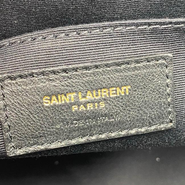 Saint Laurent Monogram Lou Camera Calfskin Matelasse Dark Legion Red Leather Shoulder Bag - photo 10