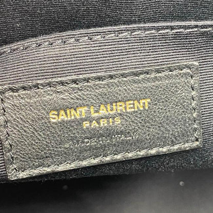 Saint Laurent Monogram Lou Camera Calfskin Matelasse Dark Legion Red Leather Shoulder Bag - photo 10