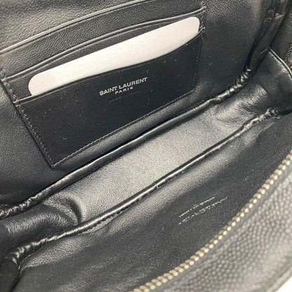 Saint Laurent Monogram Camera Lou Mini Quilted Black/Silver Black Leather Shoulder Bag - photo 10