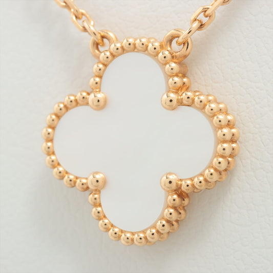 Van Cleef & Arpels Vintage Alhambra Mother of Pearl MOP Necklace 2022 - photo 2