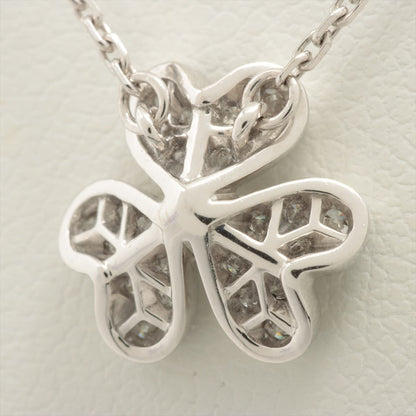 Van Cleef & Arpels Frivole Mini Diamond Necklace White Gold 2022 - photo 3