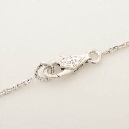 Van Cleef & Arpels Frivole Mini Diamond Necklace White Gold 2022 - photo 5