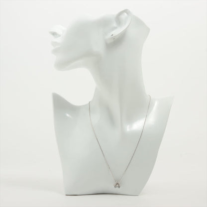 Van Cleef & Arpels Frivole Mini Diamond Necklace White Gold 2022 - photo 2