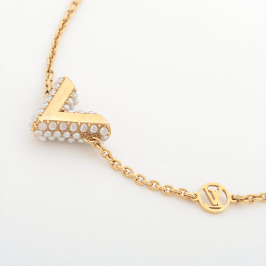 Louis Vuitton V Essential Pearl Bracelet (Costume Jewellery) - photo 2