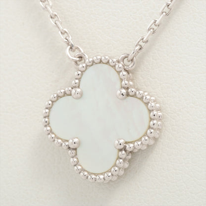 Van Cleef & Arpels white gold Vintage Alhambra White Mother Of Pearl Necklace 2021 - photo 2