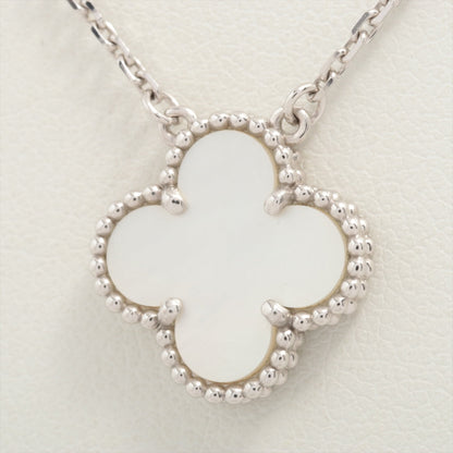 Van Cleef & Arpels white gold Vintage Alhambra White Mother Of Pearl Necklace 2021 - photo 1