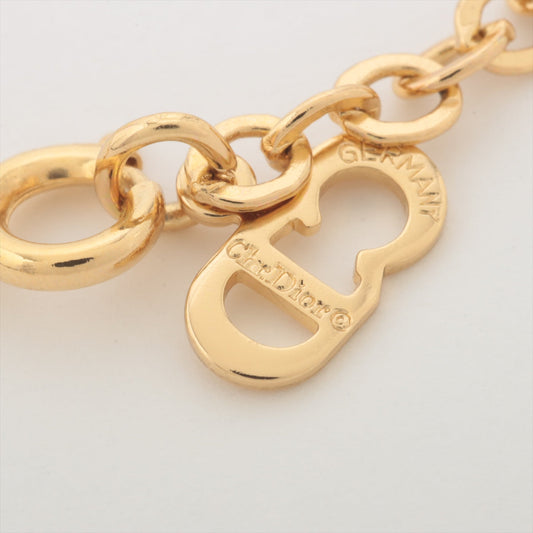 Christian Dior Logo Gold Necklace Costume Jewellery - photo 2