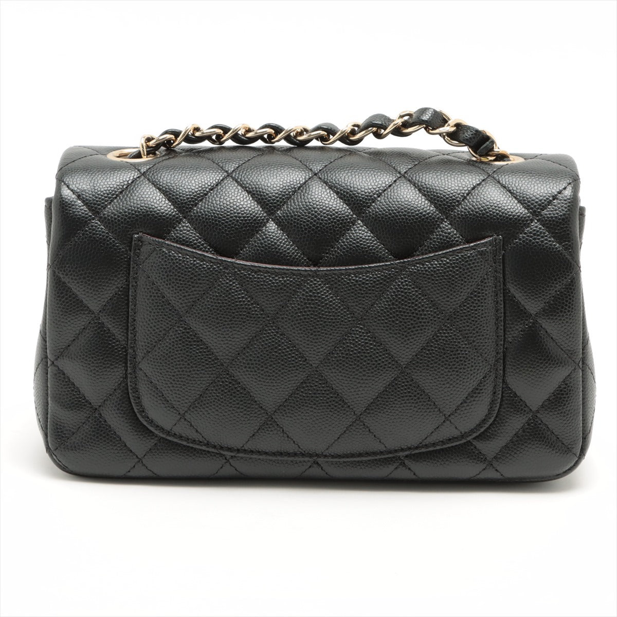 Chanel Mini Rectangular Black Caviar Crossbody Bag - photo 2