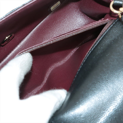 Chanel Mini Rectangular Black Caviar Crossbody Bag - photo 5