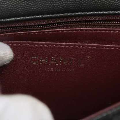 Chanel Mini Rectangular Black Caviar Crossbody Bag - photo 3