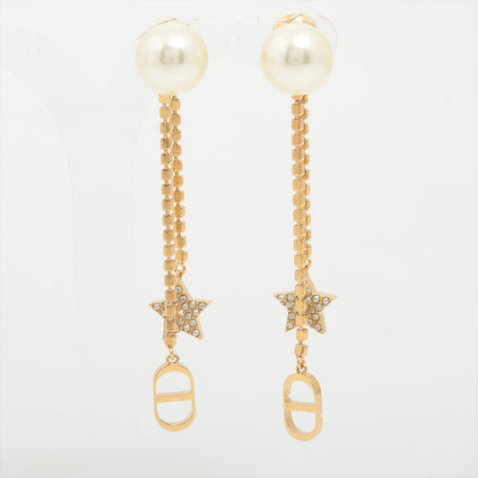 Dior Tribale Pearl Drop Earrings (Costume Jewellery) - photo 1
