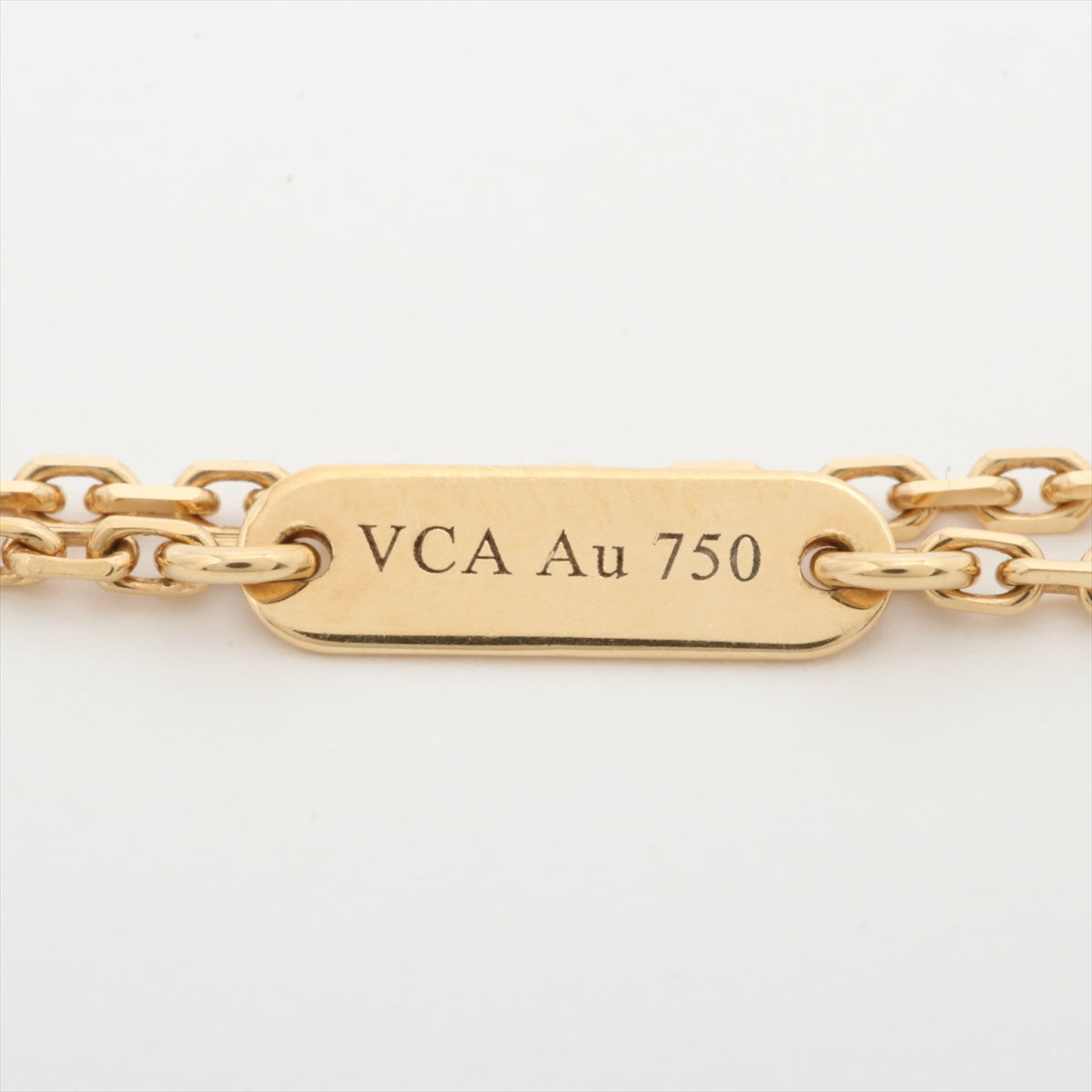 Van Cleef & Arpels Vintage Alhambra Mother of Pearl MOP Necklace - photo 4