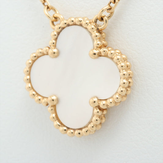 Van Cleef & Arpels Vintage Alhambra Mother of Pearl MOP Necklace - photo 1