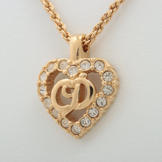 ITEM 4 - Dior CD Heart Crystals Necklace (Costume Jewellery) - photo 1