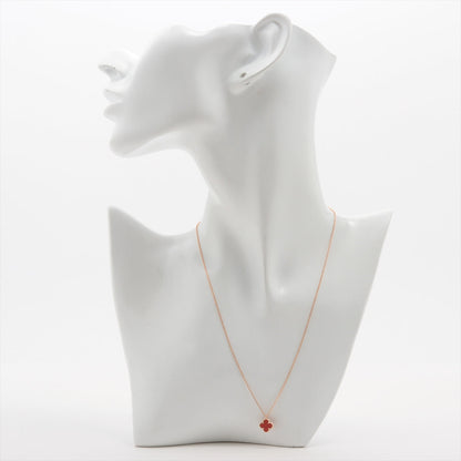 Van Cleef & Arpels Sweet Alhambra Carnelian Necklace - photo 3