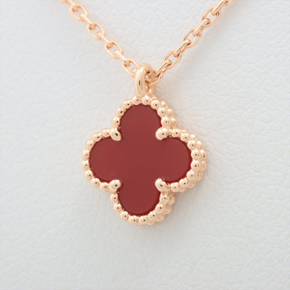 Van Cleef & Arpels Sweet Alhambra Carnelian Necklace - photo 1