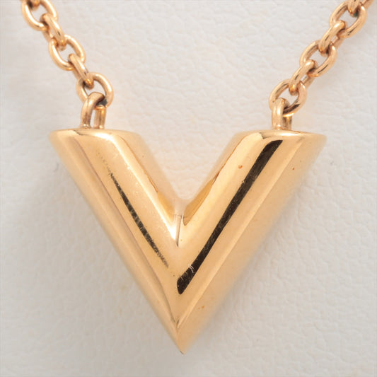 Louis Vuitton Essential V Gold Necklace Costume Jewellery - photo 1