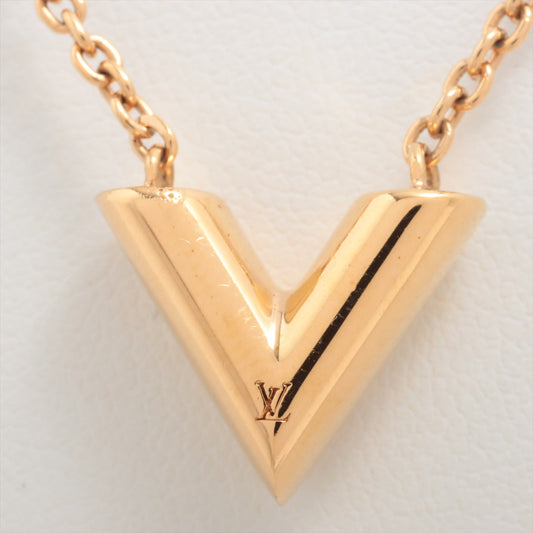 Louis Vuitton Essential V Gold Necklace Costume Jewellery - photo 2