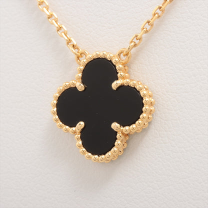 Van Cleef & Arpels Vintage Alhambra Onyx Necklace - photo 2