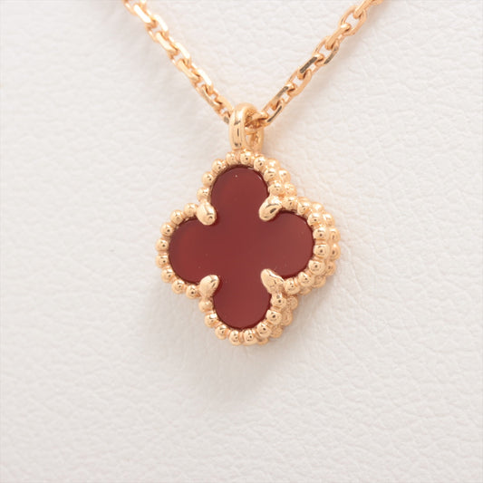 Van Cleef & Arpels Sweet Alhambra Carnelian Necklace - photo 2