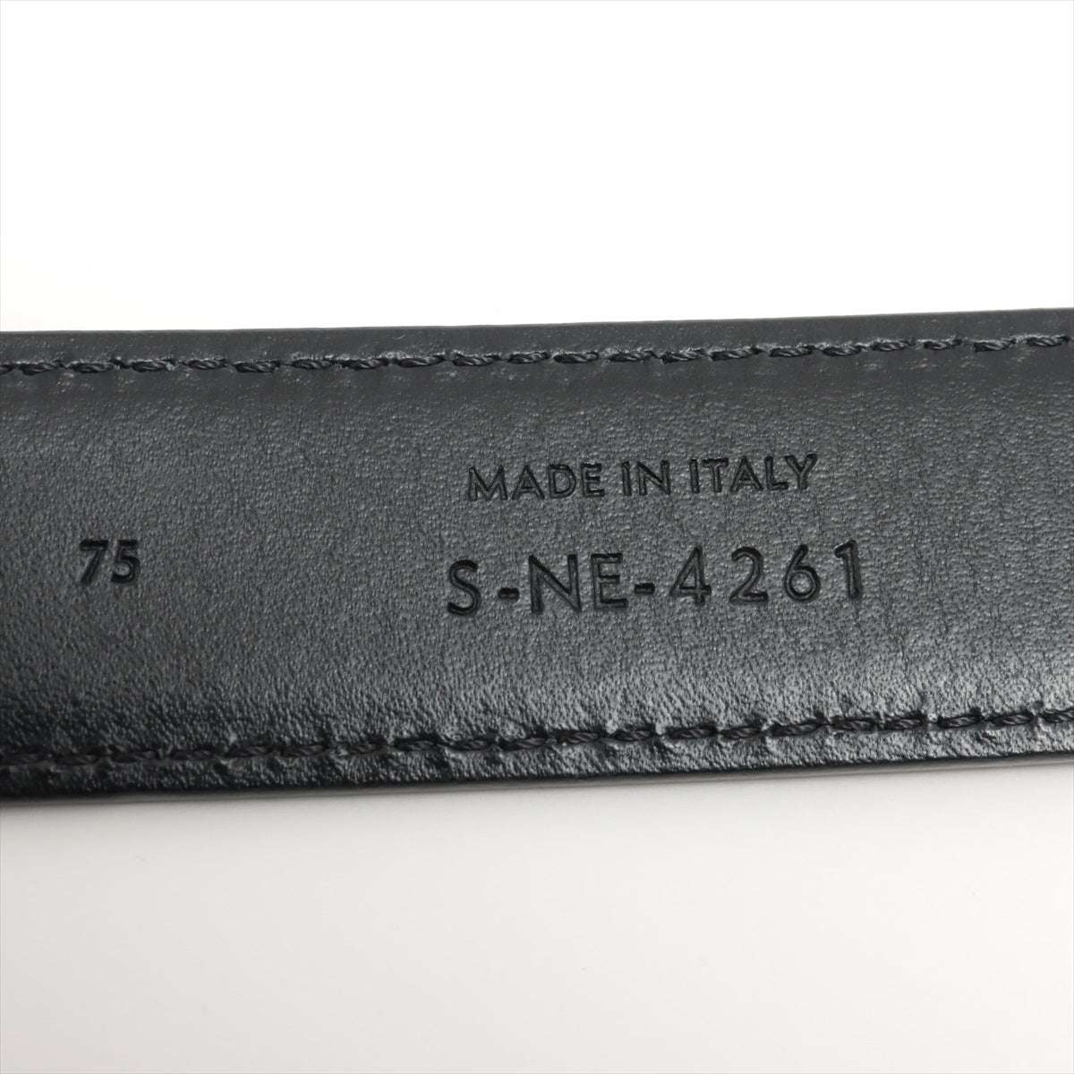 ITEM 2 - CELINE Medium Triomphe Belt 75 Black - photo 2