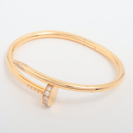 Cartier Juste Un Clou JUC Diamond Yellow Gold Size 15 Bracelet 2022 - photo 1