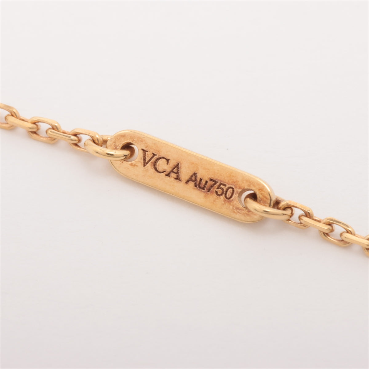 Van Cleef & Arpels Sweet Alhambra White Mother of Pearl MOP Necklace - photo 4