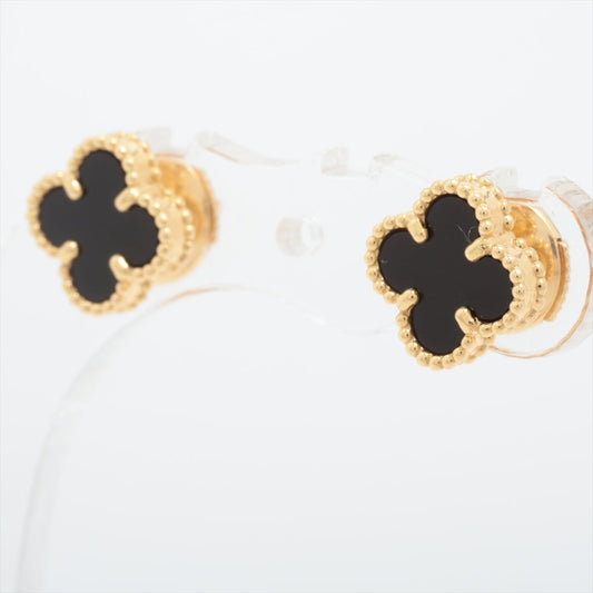 Van Cleef & Arpels Sweet Alhambra Onyx Earrings - photo 1