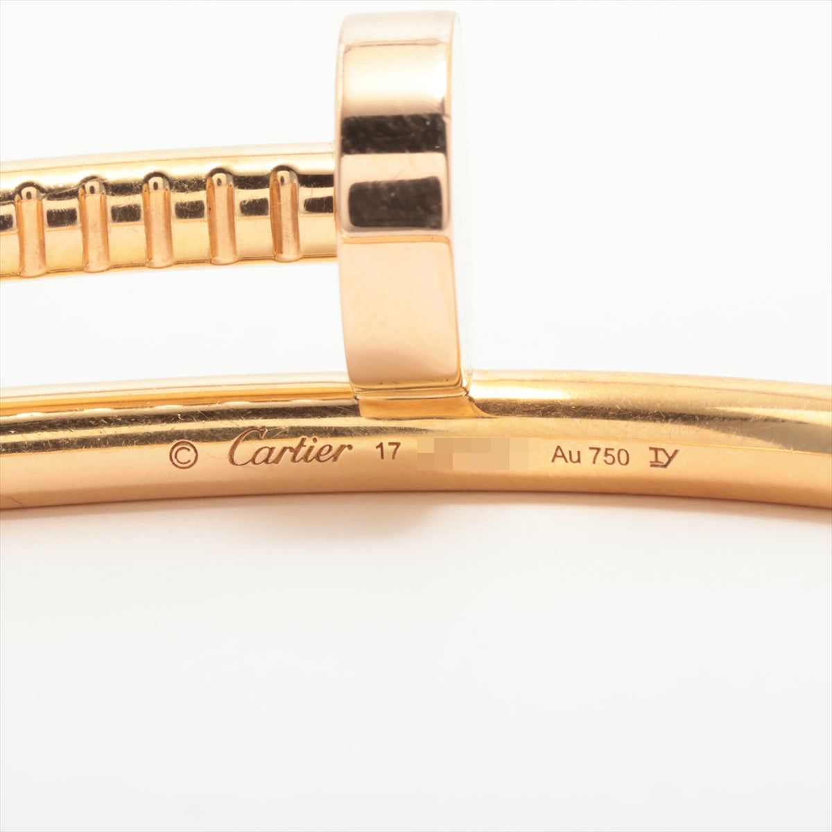 Cartier Juste un Clou Bracelet Pink Gold (Size 17) - photo 3