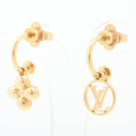 Louis Vuitton Bookle Dreille Blooming Earrings Costume Jewellery - photo 1