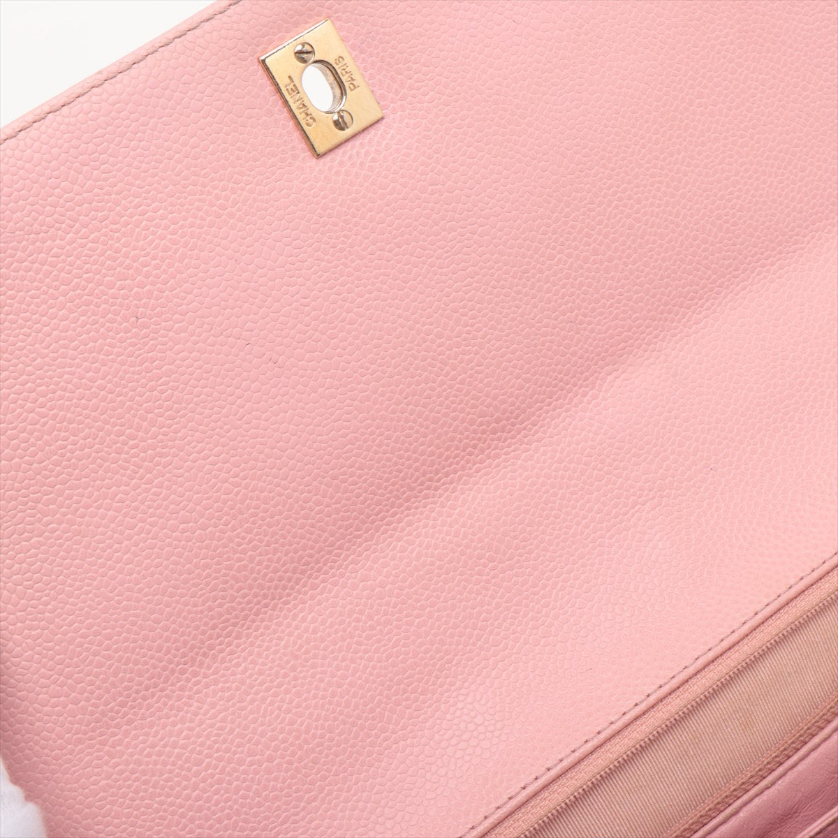 Chanel Kelly Caviar Bag Pink - photo 5