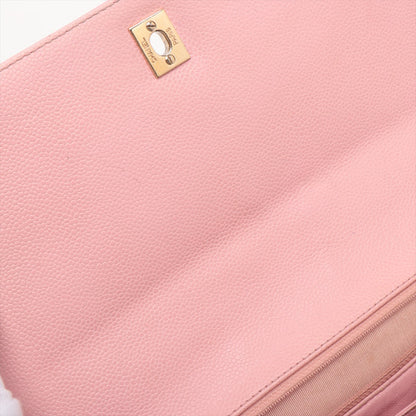 Chanel Kelly Caviar Bag Pink - photo 5