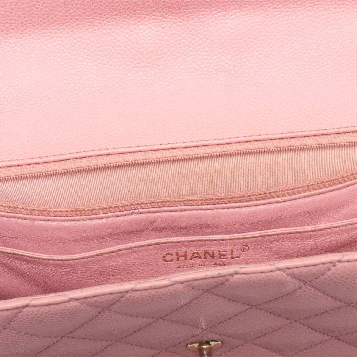 Chanel Kelly Caviar Bag Pink - photo 3