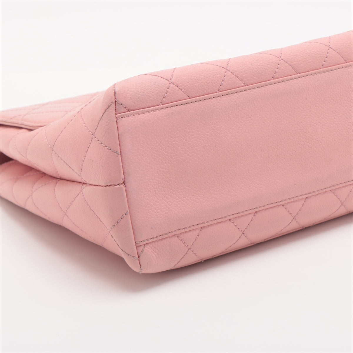 Chanel Kelly Caviar Bag Pink - photo 14