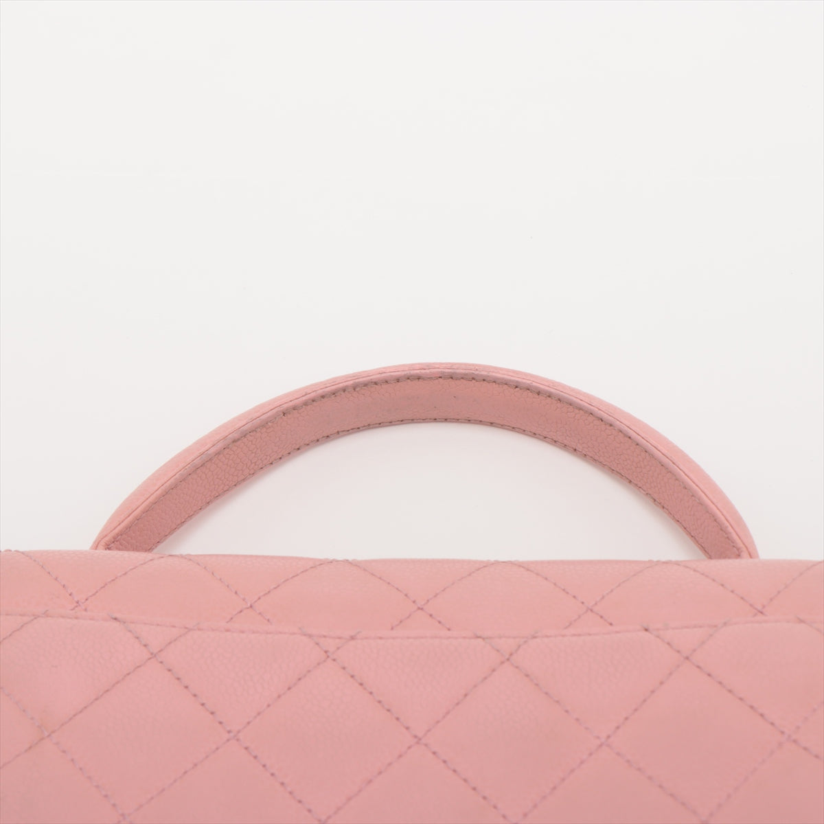 Chanel Kelly Caviar Bag Pink - photo 12
