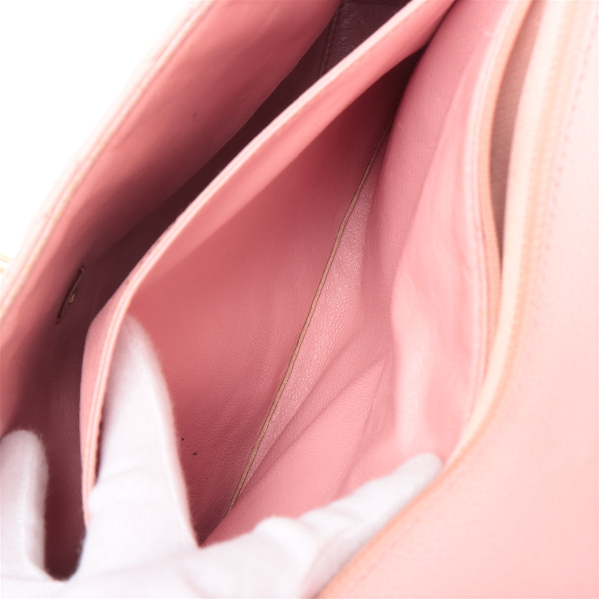 Chanel Kelly Caviar Bag Pink - photo 9