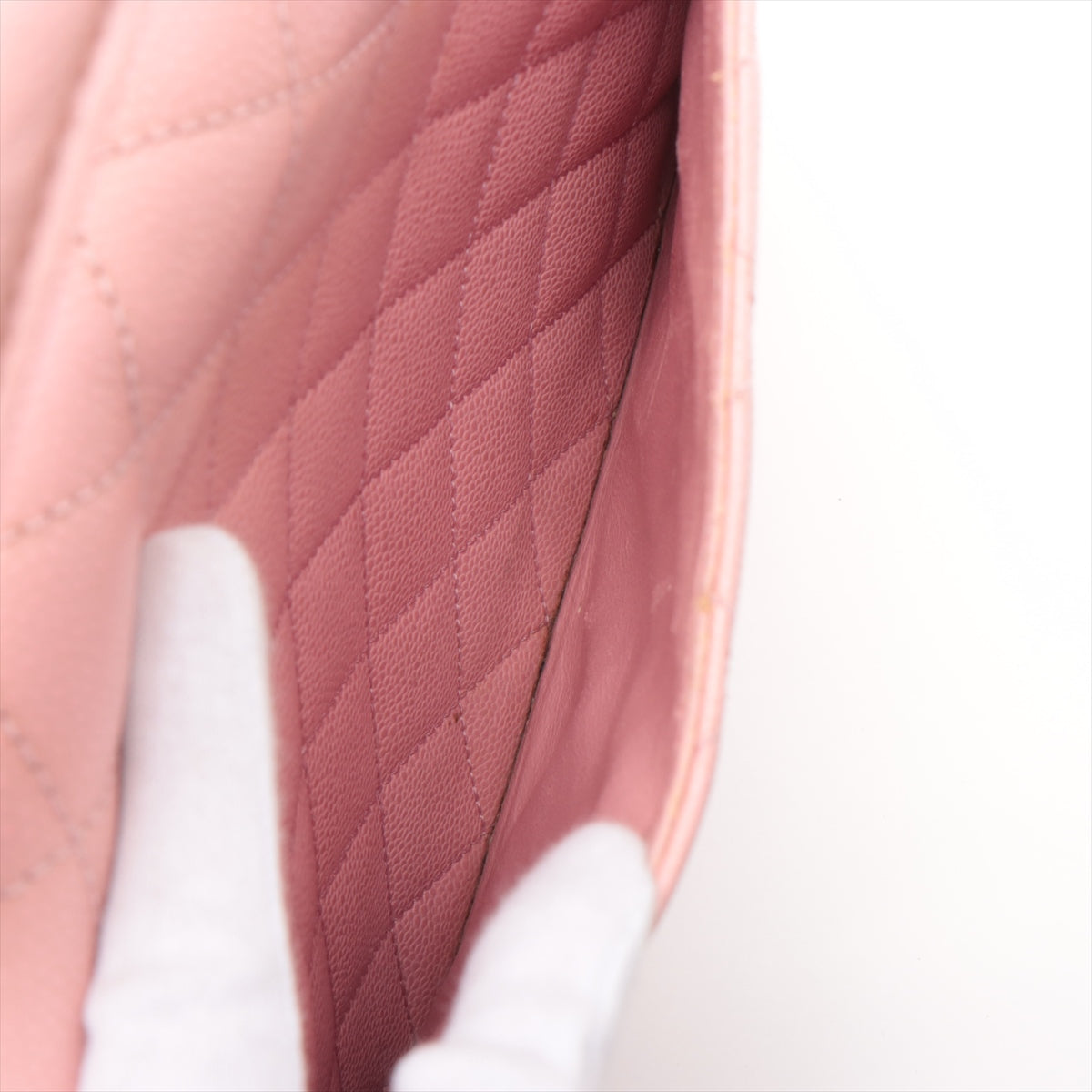 Chanel Kelly Caviar Bag Pink - photo 8